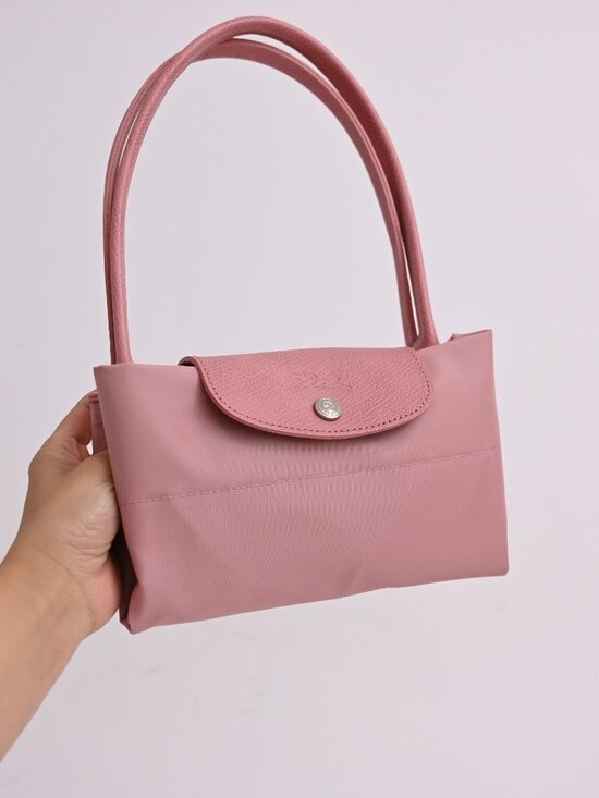 Longchamp Le Pliage Pink Tote Bag - Picture 9 of 9